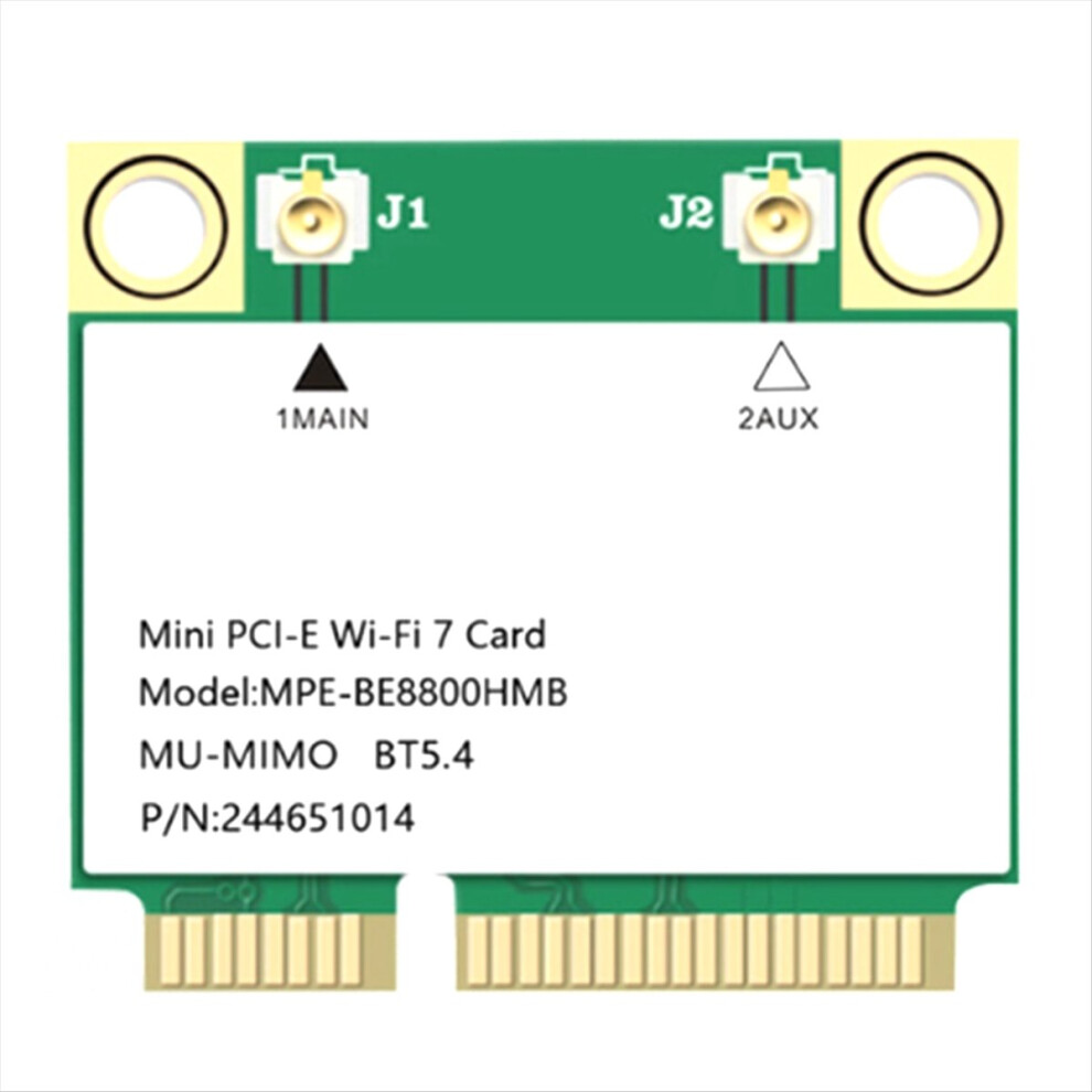 Wireless Network Wifi Card Adapter Wifi 7 Mini-Pcie Adapter 4851555684391