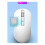 2.4G + Bluetooth Dual-Mode Spraakgestuurde Muis AI Slimme Muis Wit 4