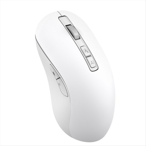 2.4G + Bluetooth Dual-Mode Spraakgestuurde Muis AI Slimme Muis Wit