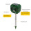 Solar Powered and USB Charging Cat Repeller LED 5