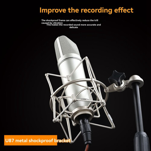 U-87 Microphone Shock Mount Studio Recording Accessory 1