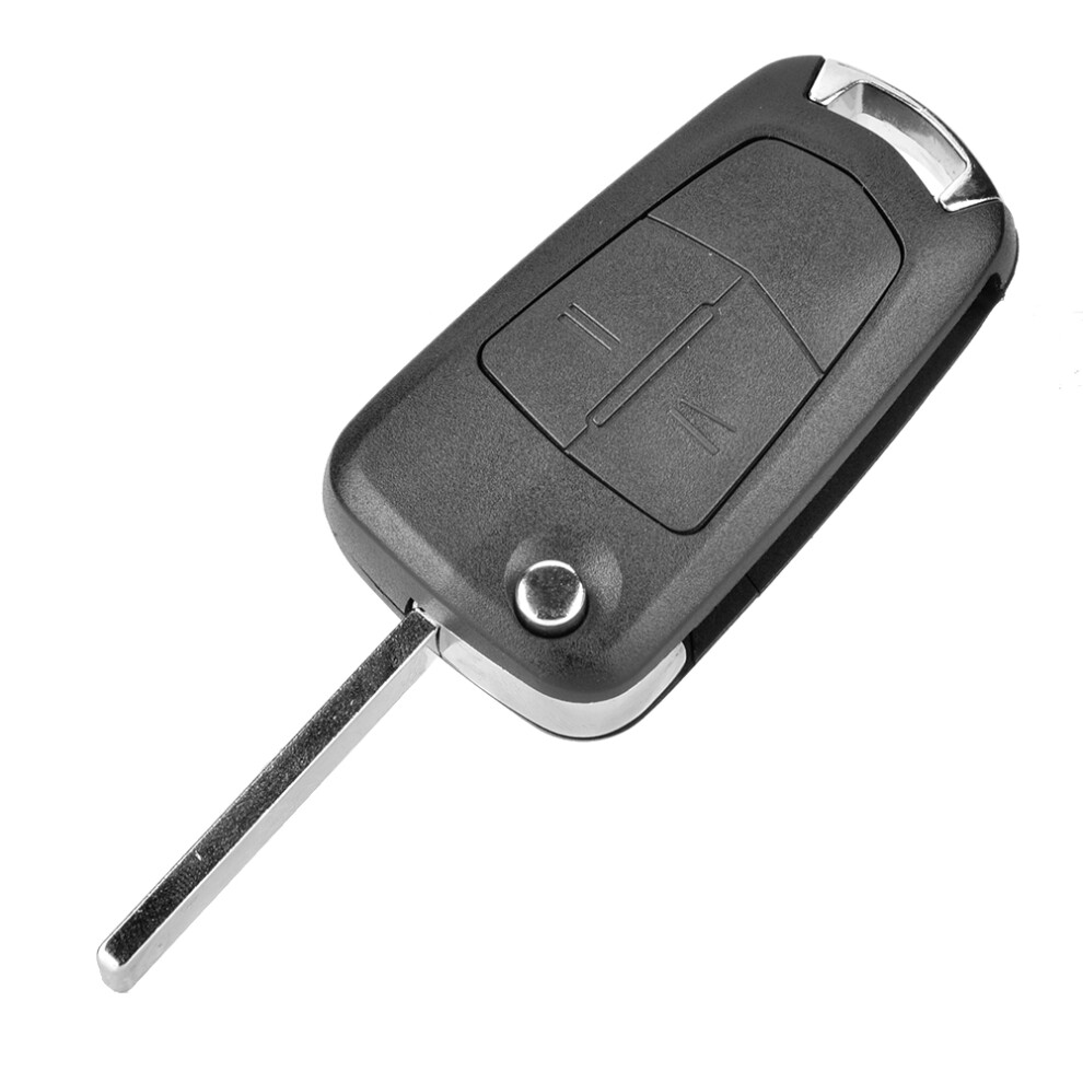 Auto Car Key Fob Shell For Vauxhall Opel Astra H 2 Buttons Foldable Key Case 7611349196281
