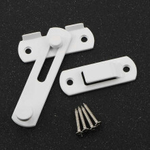 Gate Latches Safety Door Lock for Barn Wood Fence Sliding French Doors Stainless Steel Gate Hardware Flip Latch