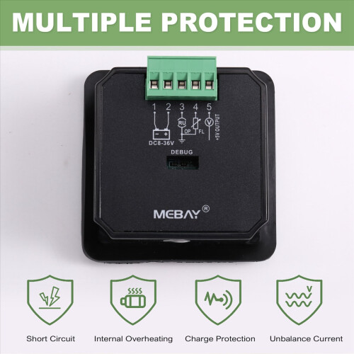 GM41H Motor Multifunctionele Digitale Display Meter 2