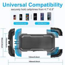 Mobile Phone Holder Bicycle Anti-Shake Shock Absorber Motorcycle Mobile Phone Holder 1S Quick Release Universal Mobile