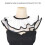 Girls Ruched Flouncing Half Shirt Blouse False Collar Ruffled 3