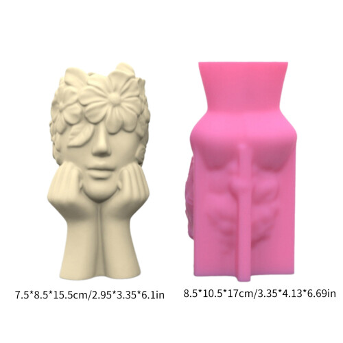 Human Body Shape Flexible Crafting Moulds Silicone Texture 2