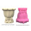 Flexible Silicone Planter Mold Creative Bowknot Succulent Holder 3