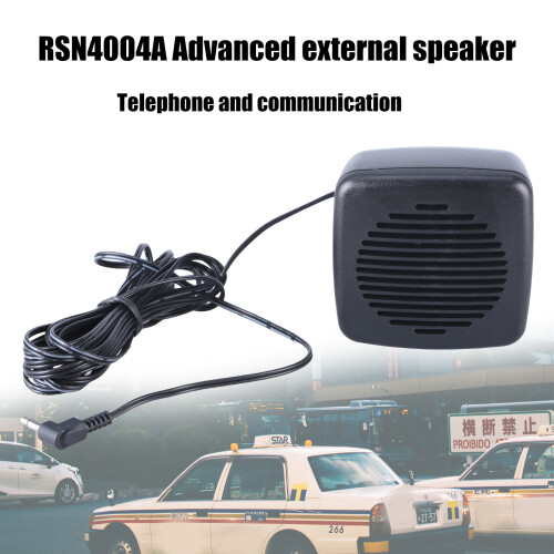External Speaker Two-Way Radio 3.5mm Plug Loudspeaker For 1