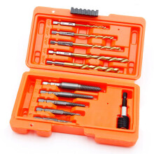 11Pcs Screw Extractor Set Left Hand Drill Bit and Bolt Extractor
