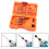 11Pcs Screw Extractor Set Left Hand Drill Bit and Bolt Extractor 2