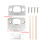 Professional Strikes Plate Security Hardware set for Door Locks 3
