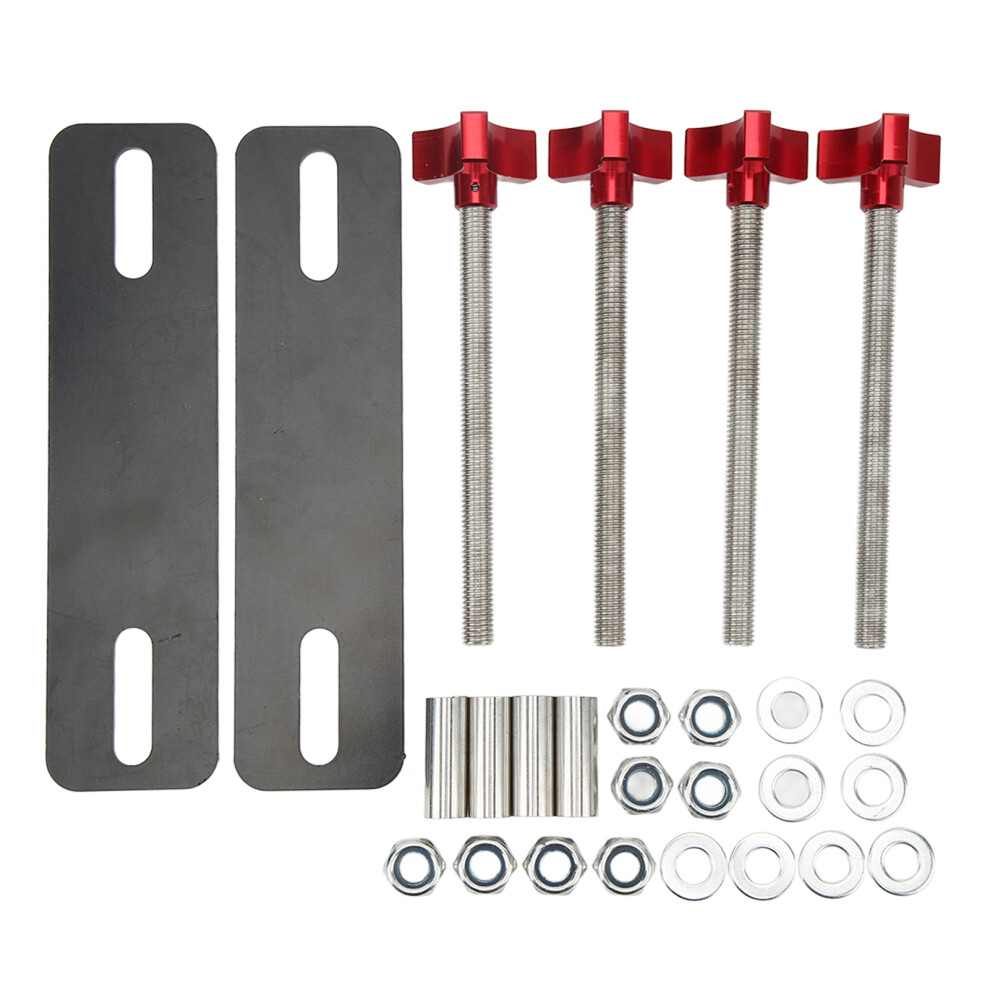 Off Road Traction Board Mounting Pins Adjustable Red 8320539183428
