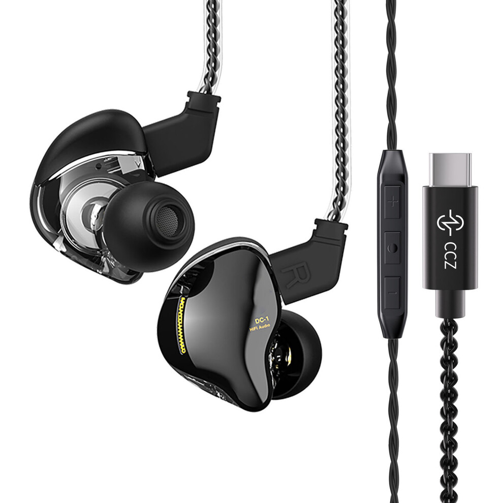 Ccz Coffee-Bean In-Ear Earphones 1Dd Driver Noise 8320539183435