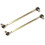 2Pcs 250mm Ball Joint Tie Rod 10mm Thread Steel 10