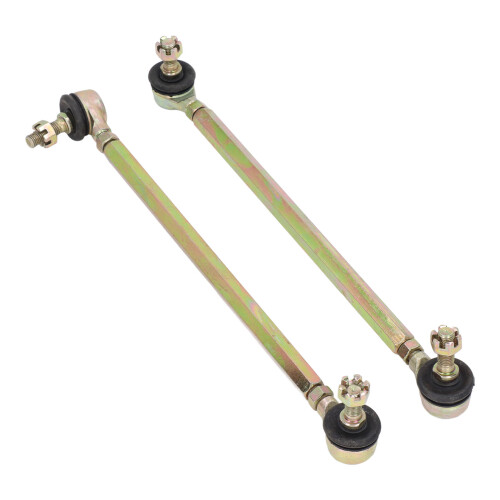 2Pcs 250mm Ball Joint Tie Rod 10mm Thread Steel
