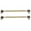 2Pcs 250mm Ball Joint Tie Rod 10mm Thread Steel 6