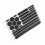 Black Waterproof Bicycle Reflective Sticker - High Visibility Strong Adhesion 12