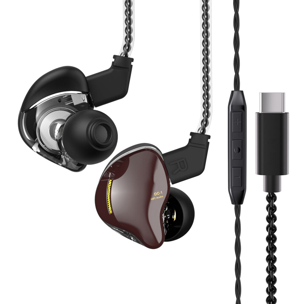 Ccz Coffee-Bean In-Ear Earphones 1Dd Driver Noise 8320539183817
