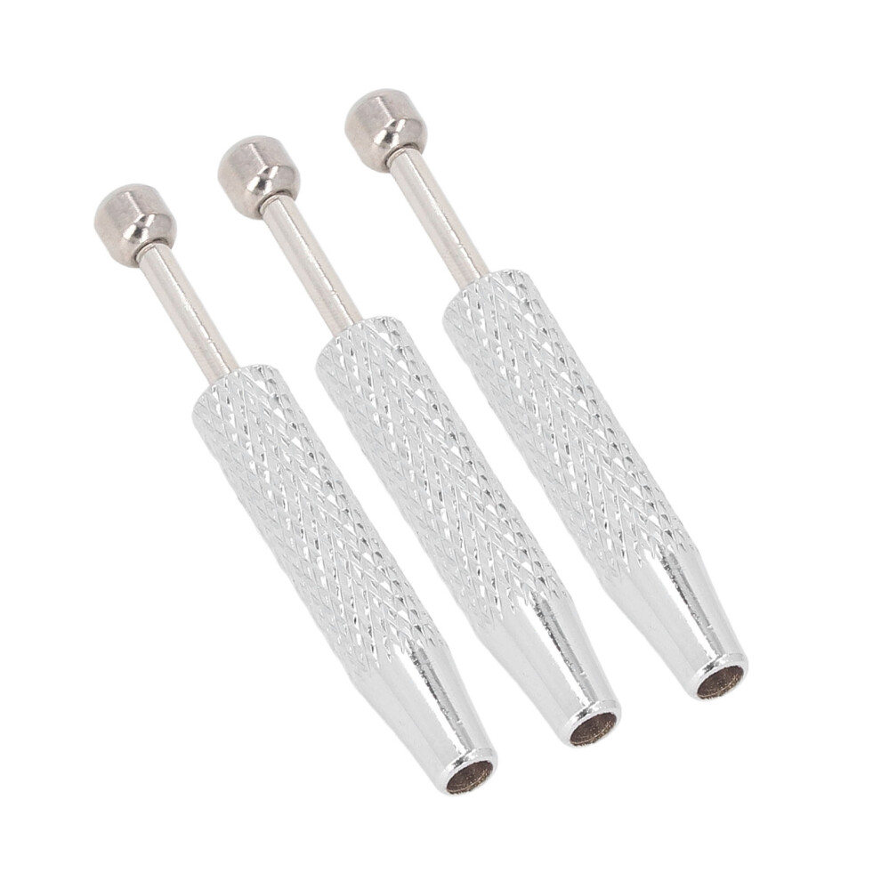3pcs Piercing Ball Grabber Tool Alloy 6.2cm Anti Slip Claw Tweezers