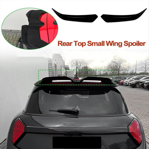 Bagspoiler til topstykke til S JCW J01, sort 2