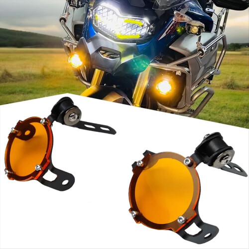 För motorcykel fällbart dimljusskydd 1