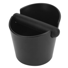 Anti-Slip Coffee Knock Box, ABS, Black, 11.3x10x10.6cm