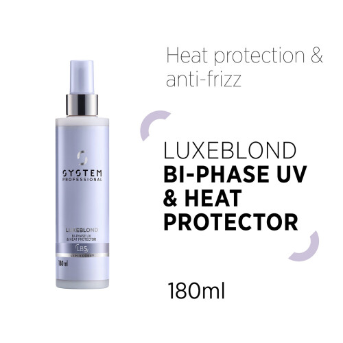 System Professional System Professional LuxeBlond Bi-Phase UV & Heat Protector 180ml 2