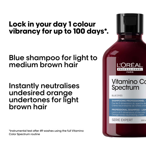L’Oréal Paris Shampoing bleu VITAMINO COLOR SPECTRUM 300 ml 2