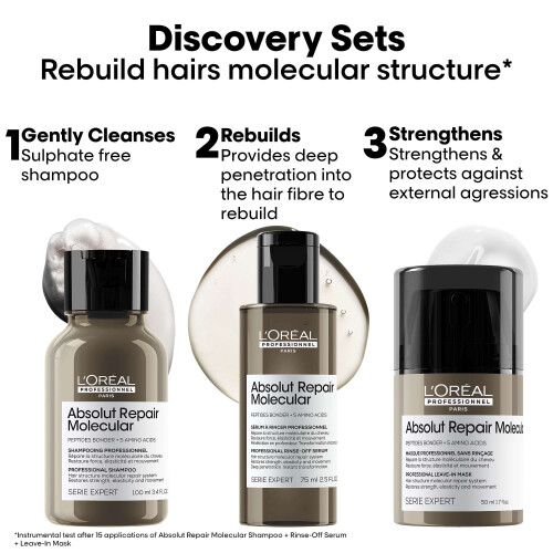 L’Oréal Paris Coffret moléculaire Absolute Repair 3 pièces 2