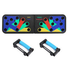 Push Up Board for Men Women - Portable Push Up Bars for Home Gym, Comprehensive Strength Training Equipment, Durable Design