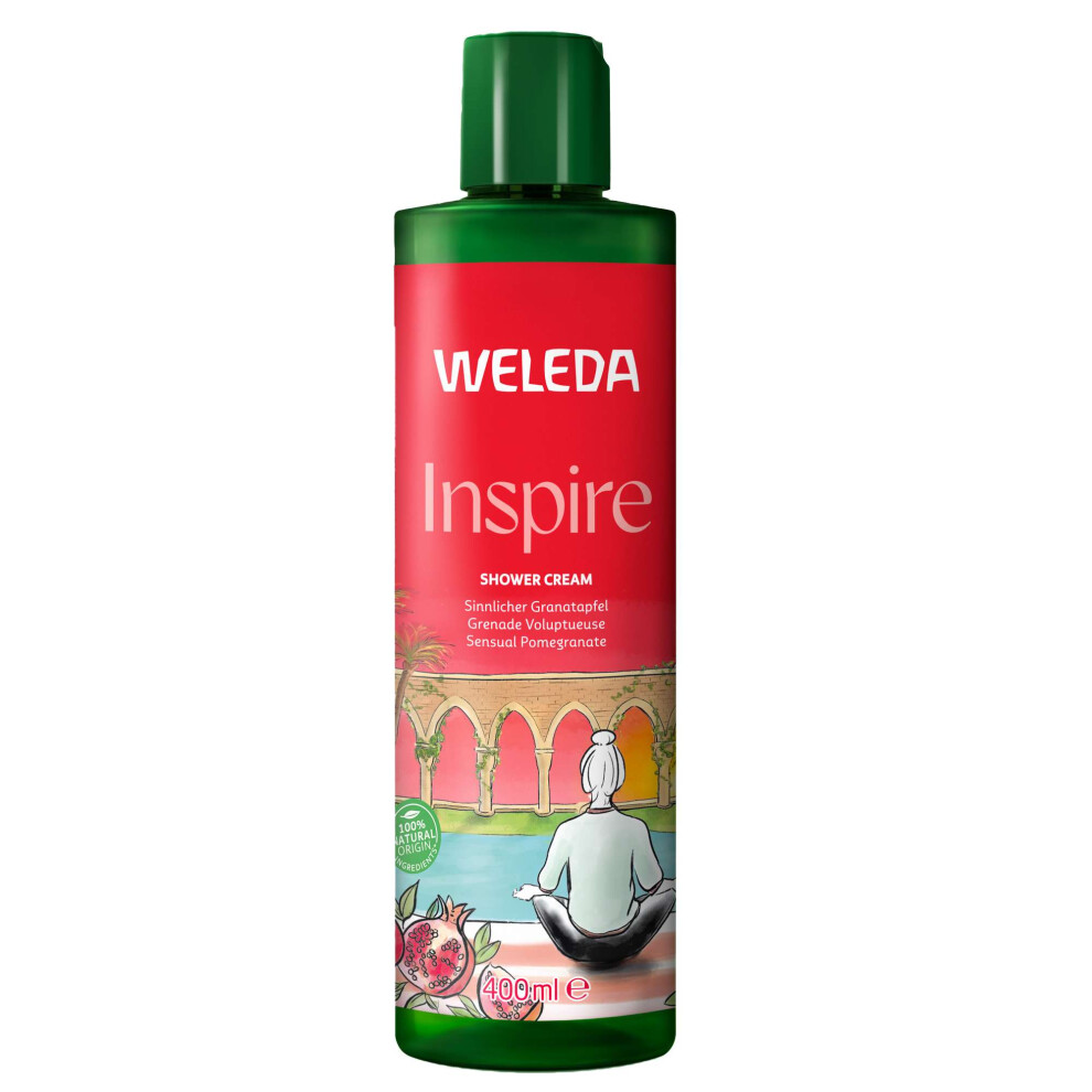 Weleda Unisex Clear Inspire Pomegranate Body Wash In - Image 3