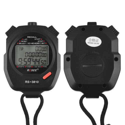 Sports Stopwatch Timer 10 Memory Digital Stopwatch 2