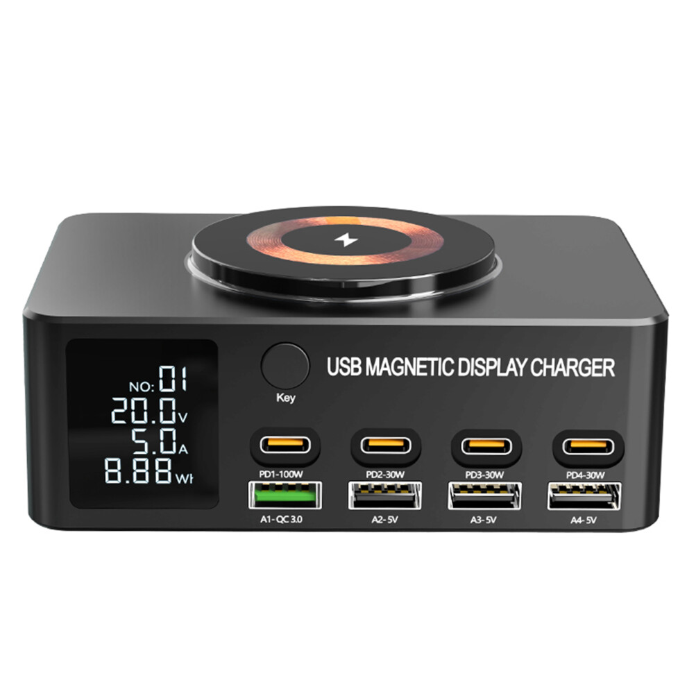 Charging Station For Multiple Devices 140W 8-Ports 8320539185286