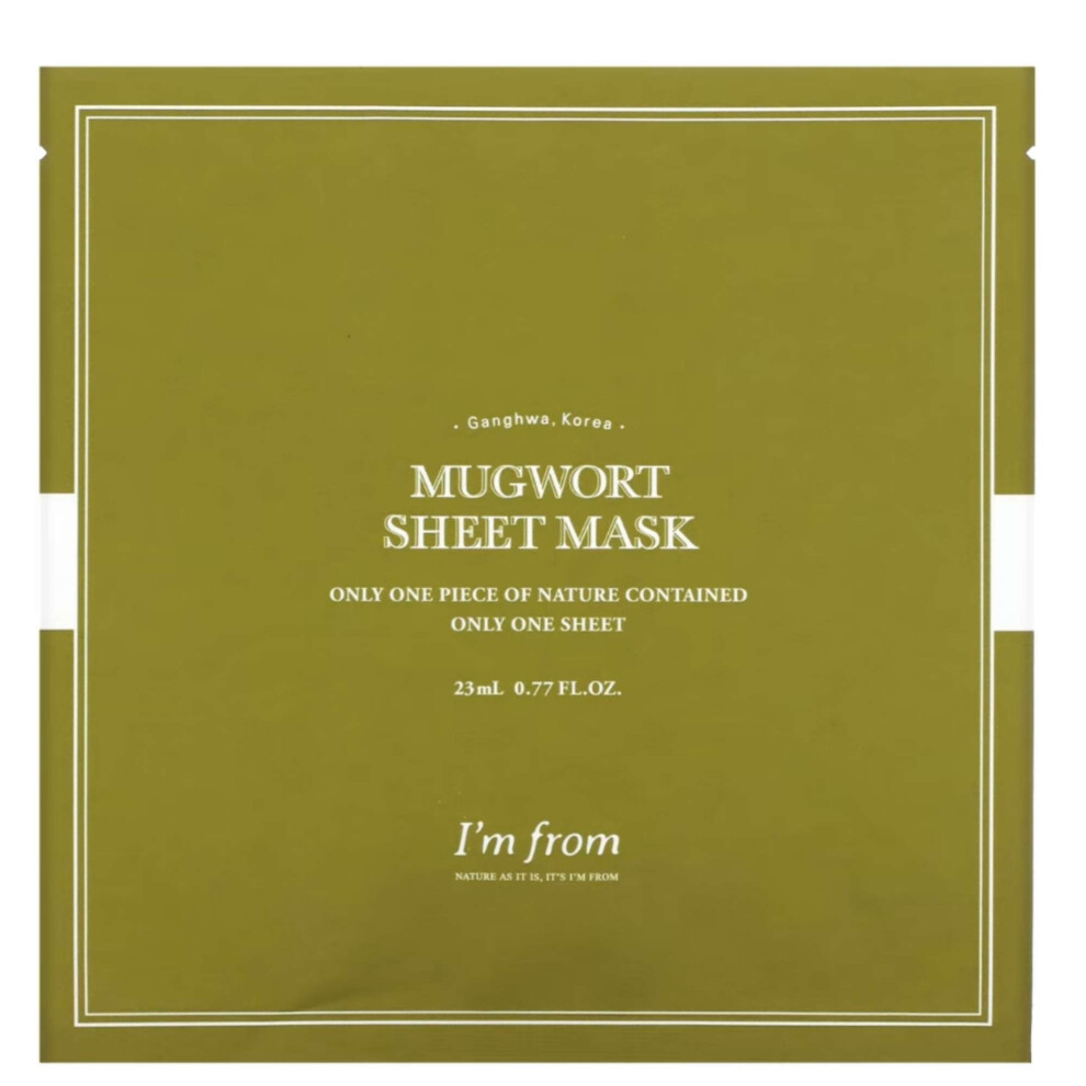 I'm From Masks Mugwort Sheet Mask 20Ml