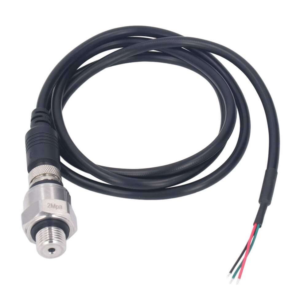 G1/4 Pressure Transducer 0.5-4.5V Output 2MPa Water Oil Gas