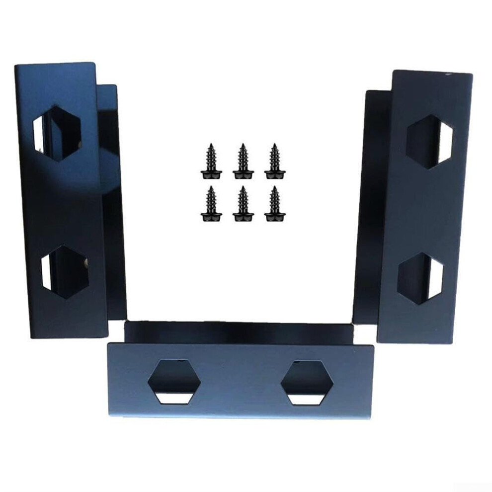 Ergonomic Under Desk Laptop Holder Metal Mount For Space Saving, Adjustable Height, Compatible With Most Laptops Black 9016109838063
