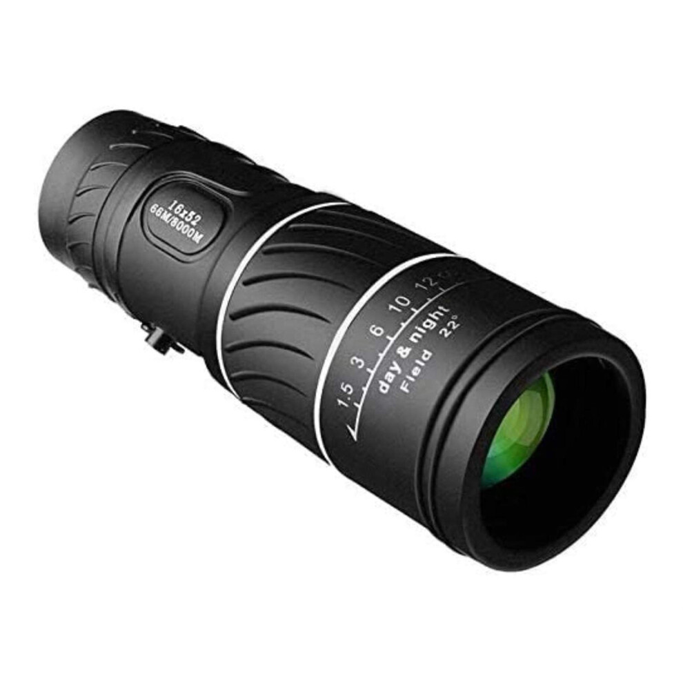 Monocular Telescope 16X52 Waterproof Compact Bifocal Optical Scope For Adults Bird Watching Camping And Travel 9084446894974