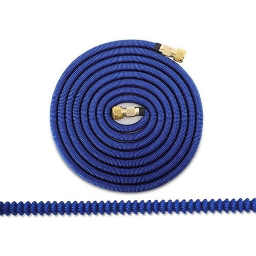 Flexible Expandable Garden Hose with Multi-Pattern Sprayer, Durable Material, Efficient Connection System, 50ft Length 1