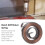 Drill Press Spring 2PCS 0.8x10 Double Hook Coil Spring 37mm Diameter for Horizontal Vertical Bench Drills 4