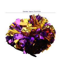 Sport Cheer Pompons 2 Stück, Doppelkopf-Blumenball, Tanzzubehör