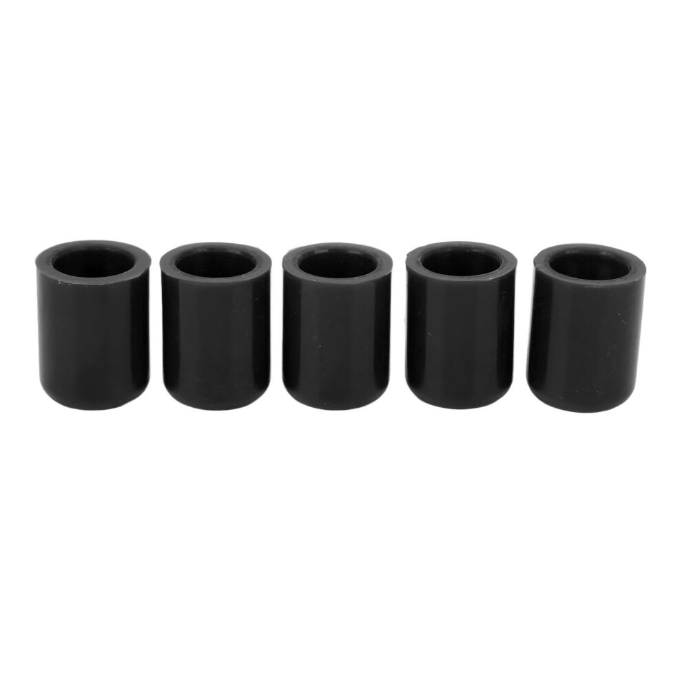 5Pcs Automotive Intake Vacuum Hose Cap Silicone Black 8320539186504