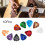 Guitar Learning System Tool & Pickup 10Pcs Chord Assist, Plastic Rubber, 12.2x7.2cm 8