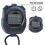 PC3830A Stoppuhr Timer: 10-Stunden Countdown, ABS-Material, LCD 4
