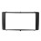 Car Stereo Dash Panel Frame Fit for BYD F3 2005-2019, Black 2