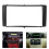 Car Stereo Dash Panel Frame Fit for BYD F3 2005-2019, Black 1