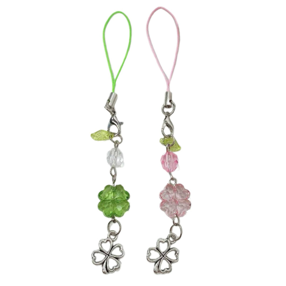 Beaded Phone Charm Versatile Acrylic Alloy Phone Chain Decor For Bags, Keychains, And Accessories 6447073665370