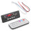 Bluetooth 5.0 MP3 Decoder Board with Remote, ABS Black, 92x35x29mm 2