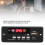 Bluetooth 5.0 MP3 Decoder Board with Remote, ABS Black, 92x35x29mm 13
