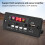 Bluetooth 5.0 MP3 Decoder Board with Remote, ABS Black, 92x35x29mm 6